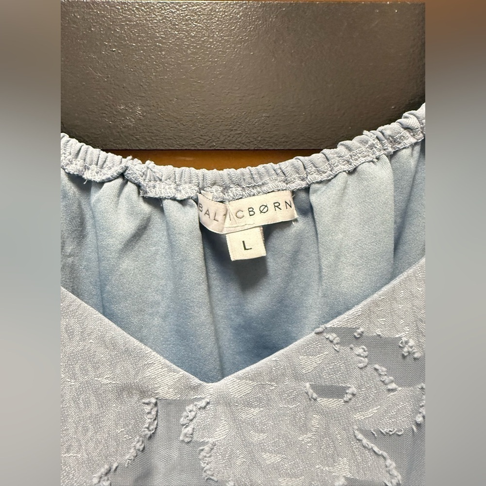 Baltic Born Light Blue Maxi Dress L Like New - Picture 2 of 5